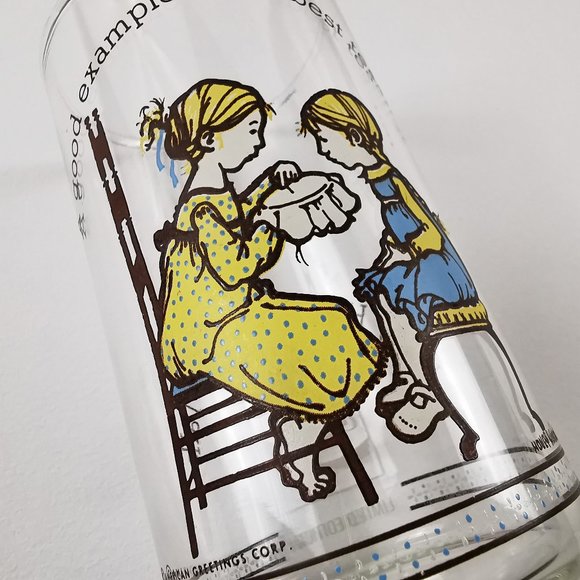 Coca-Cola Limited Edition Holly Hobbie Drink Glass - Picture 3 of 11
